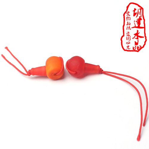 柿子紅琉璃三通佛頭 藏式佛珠的點睛之筆